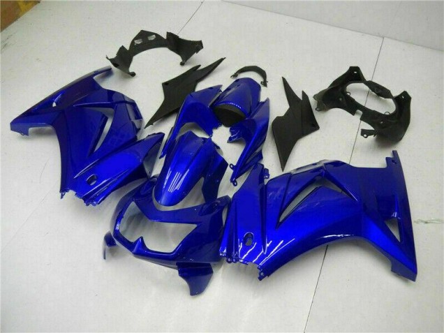 Brillant Bleu Carénage Moto Kawasaki EX250 2008-2012