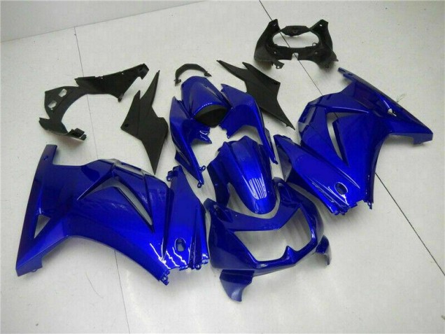 Brillant Bleu Carénage Moto Kawasaki EX250 2008-2012
