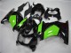 Noir Vert Carénages Moto Kawasaki EX250 2008-2012