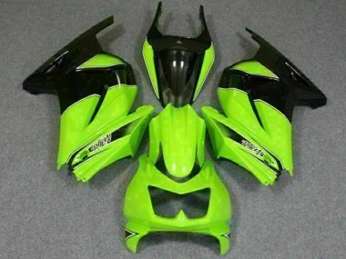 Vert Noir Ninja Carénages Moto Kawasaki EX250 2008-2012