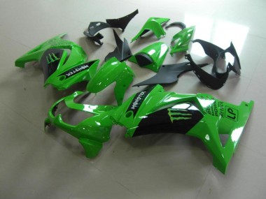 Nouveau Vert Monster Carénage Moto Kawasaki ZX 250R 2008-2012