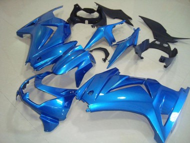 Style OEM Bleu Carénage Moto Kawasaki ZX 250R 2008-2012