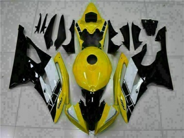 Jaune Noir Carrosserie Moto Yamaha R6 2008-2016