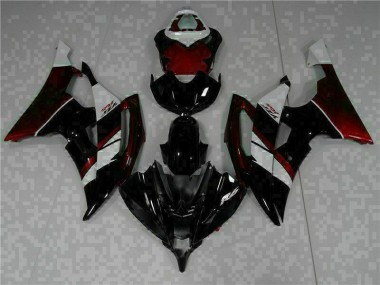 Noir Carénages Moto ABS Yamaha R6 2008-2016