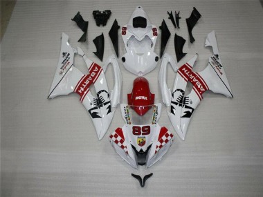 Blanc Carénages Moto & Carrosserie Yamaha R6 2008-2016