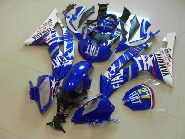 Bleu Star Fiat Carénage Moto Yamaha R6 2008-2016
