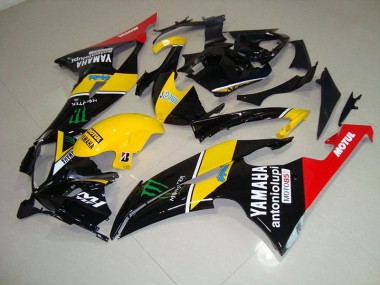 Jaune Monster Carénage Moto Yamaha R6 2008-2016