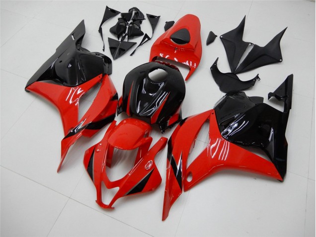 Rouge Noir Carrosserie Moto Honda CBR 600 RR 2009-2012 Rouge Noir Carrosserie Moto Honda CBR 600 RR 2009-2012