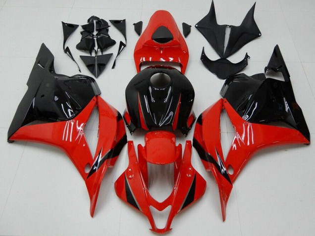 Rouge Noir Carrosserie Moto Honda CBR 600 RR 2009-2012 Rouge Noir Carrosserie Moto Honda CBR 600 RR 2009-2012