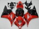 Rouge Noir Carrosserie Moto Honda CBR 600 RR 2009-2012 Rouge Noir Carrosserie Moto Honda CBR 600 RR 2009-2012