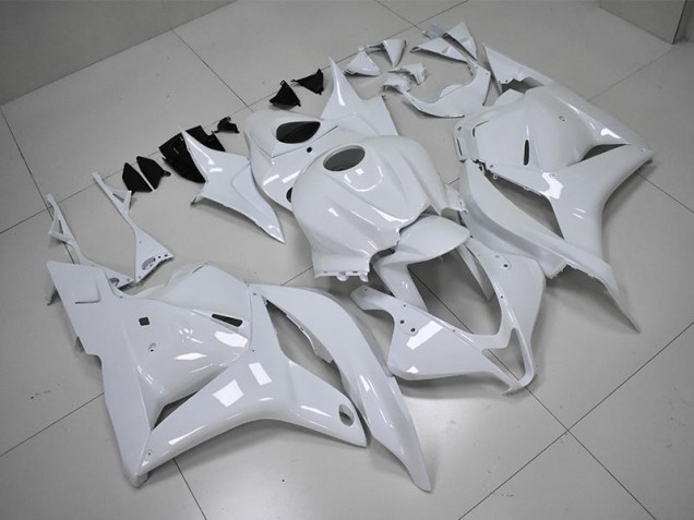 Blanc Nacré Carénage Moto Honda CBR 600 RR 2009-2012 Blanc Nacré Carénage Moto Honda CBR 600 RR 2009-2012