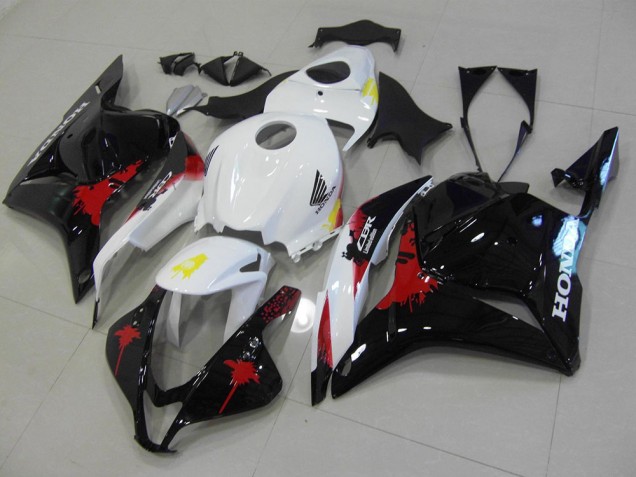 Noir Rouge Blanc Carénage Moto Honda CBR 600 RR 2009-2012 Noir Rouge Blanc Carénage Moto Honda CBR 600 RR 2009-2012