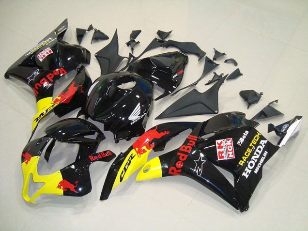 Red Bull Carénage Moto Honda CBR 600 RR 2009-2012 Red Bull Carénage Moto Honda CBR 600 RR 2009-2012