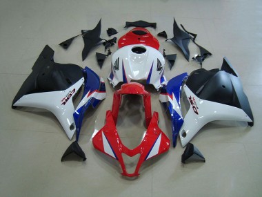 Rouge Blanc Noir Carénages Moto Honda CBR 600 RR 2009-2012