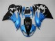 Bleu Noir Carénages Moto Kawasaki ZX6R 2009-2012 Bleu Noir Carénages Moto Kawasaki ZX6R 2009-2012