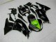 Noir Vert Kit Carénages Motos Complet Kawasaki ZX6R 2009-2012 Noir Vert Kit Carénages Motos Complet Kawasaki ZX6R 2009-2012