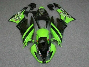 Noir Vert 3M Touch4 Carénage Moto Kawasaki ZX6R 2009-2012