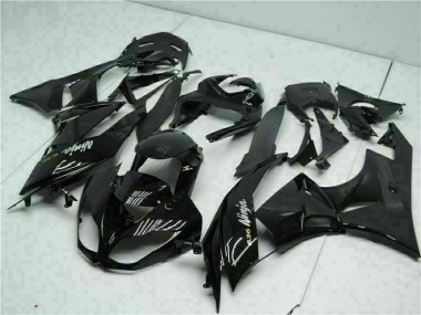 Noir Blanc Ninja 636 Carénage Moto Kawasaki ZX6R 2009-2012