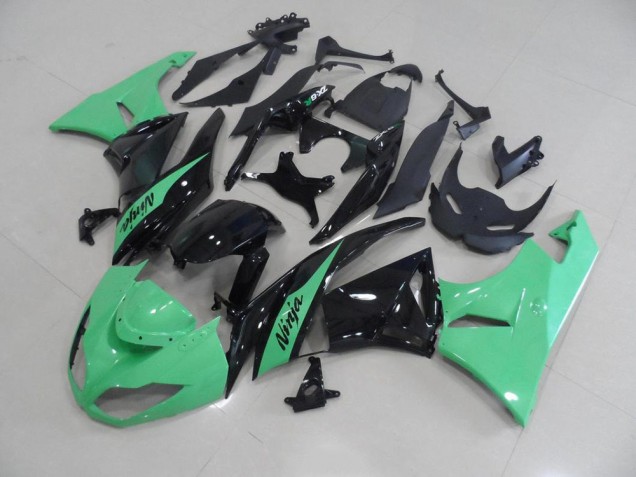Metallic Vert Carénage Moto Kawasaki ZX6R 2009-2012 Metallic Vert Carénage Moto Kawasaki ZX6R 2009-2012