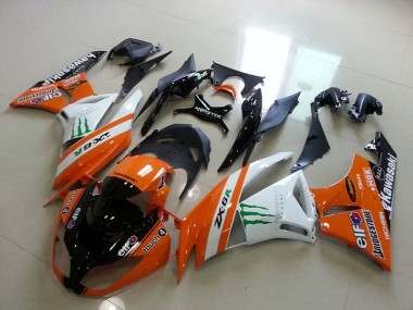Orange Monster Carénage Moto Kawasaki ZX6R 2009-2012