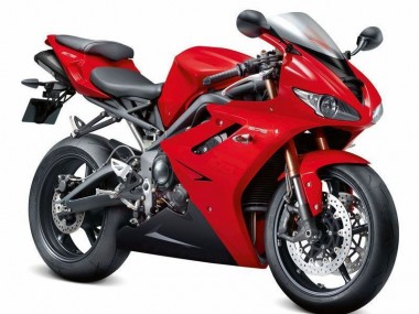Rouge Noir Carénage Moto Triumph Daytona 675 Triple 2009-2012