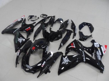 Noir Beacon Carénage Moto Suzuki GSXR 1000 K9 2009-2016