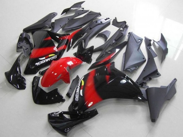 Noir Rouge Carénage Moto Honda CBR 250 RR 2011-2013 Noir Rouge Carénage Moto Honda CBR 250 RR 2011-2013