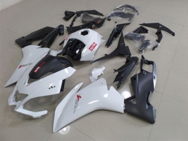 Blanc Noir Carénage Moto Aprilia RS4 50 125 2011-2018