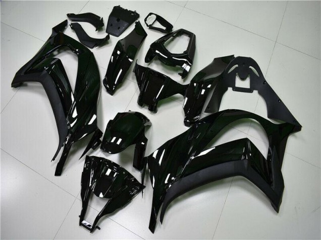 Noir Brillant Carénage Moto Kawasaki ZX10R 2011-2015 Noir Brillant Carénage Moto Kawasaki ZX10R 2011-2015