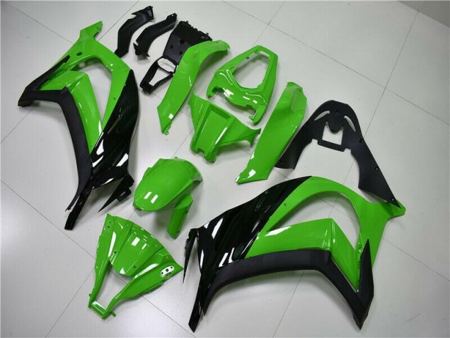 Vert Noir Carrosserie Moto Kawasaki ZX10R 2011-2015 Vert Noir Carrosserie Moto Kawasaki ZX10R 2011-2015