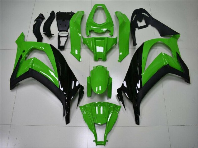 Vert Noir Carrosserie Moto Kawasaki ZX10R 2011-2015 Vert Noir Carrosserie Moto Kawasaki ZX10R 2011-2015