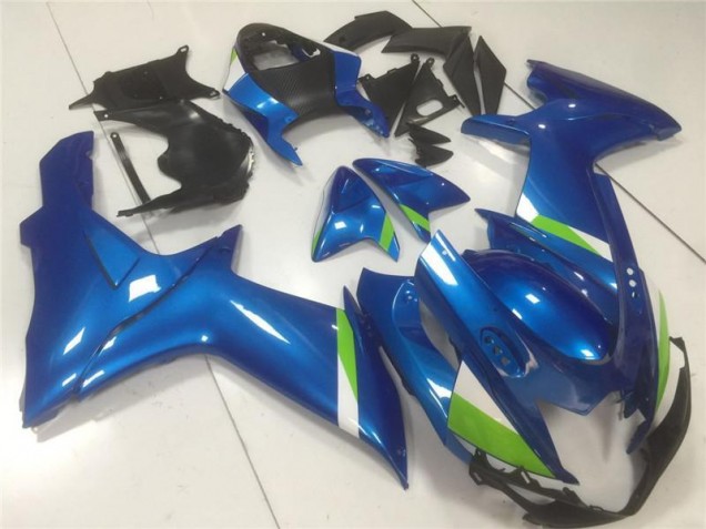 Bleu Carrosserie Moto Suzuki GSXR 600 / 750 K11 2011-2024 Bleu Carrosserie Moto Suzuki GSXR 600 / 750 K11 2011-2024