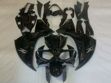 Noir Brillant Carénages Moto Yamaha R1 2012-2014