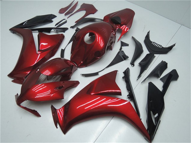 Rouge Noir Carénage Moto Honda CBR 1000 RR 2012-2016