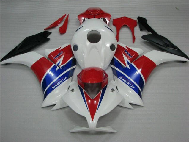 Blanc Bleu Rouge Carénages Moto Honda CBR 1000 RR 2012-2016 Blanc Bleu Rouge Carénages Moto Honda CBR 1000 RR 2012-2016