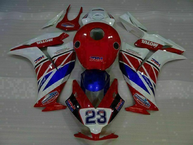 Rouge Blanc Bleu 23 Carénage Moto Honda CBR 1000 RR 2012-2016 Rouge Blanc Bleu 23 Carénage Moto Honda CBR 1000 RR 2012-2016
