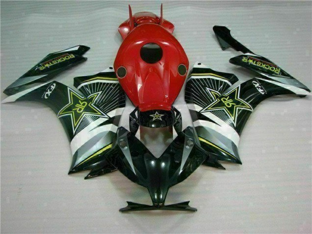 Rouge Noir Carénages Moto Honda CBR 1000 RR 2012-2016 Rouge Noir Carénages Moto Honda CBR 1000 RR 2012-2016