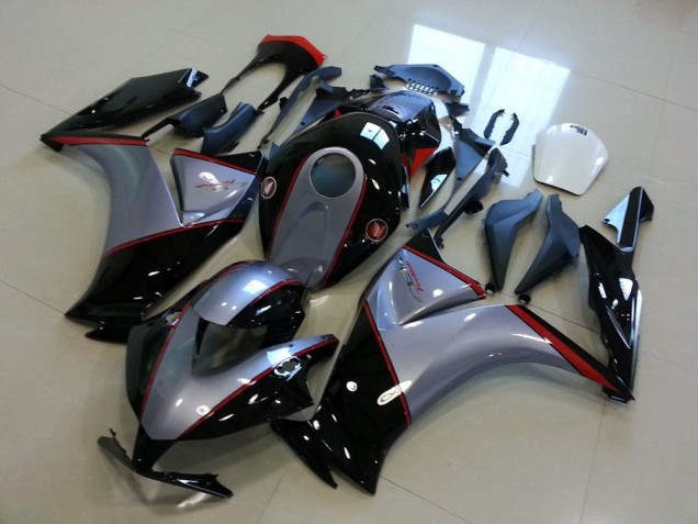 Noir Gris Carénage Moto Honda CBR 1000 RR 2012-2016