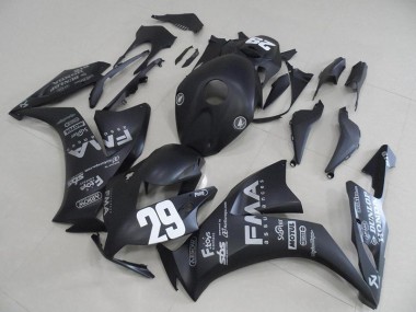 Noir Mat Gris Décalque 29 Carénage Moto Honda CBR 1000 RR 2012-2016