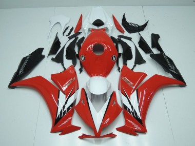 Rouge Blanc et Noir Carénage Moto Honda CBR 1000 RR 2012-2016