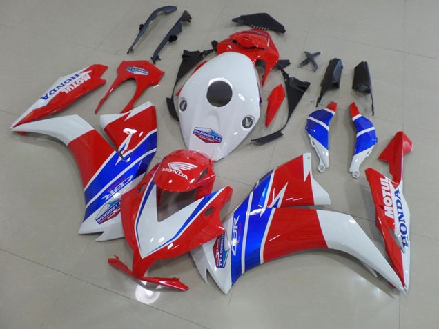 Blanc Rouge TT Legend Carénage Moto Honda CBR 1000 RR 2012-2016 Blanc Rouge TT Legend Carénage Moto Honda CBR 1000 RR 2012-2016