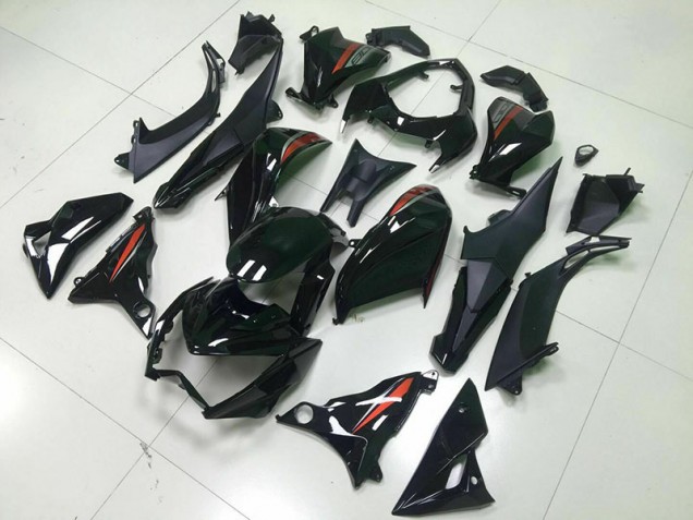 Noir Carénage Moto Kawasaki Z800 2013-2016 Noir Carénage Moto Kawasaki Z800 2013-2016