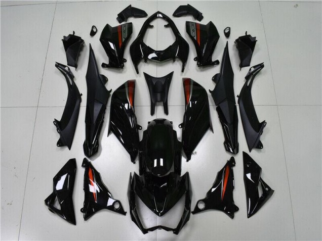 Noir Carénage Moto Kawasaki Z800 2013-2016 Noir Carénage Moto Kawasaki Z800 2013-2016