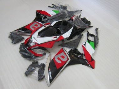 Noir Rouge Carrosserie Moto Aprilia RSV4 2009-2015