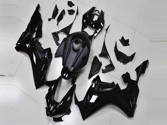 Brillant Noir Mat Carénage Moto Honda CBR 1000 RR 2017-2023 Brillant Noir Mat Carénage Moto Honda CBR 1000 RR 2017-2023